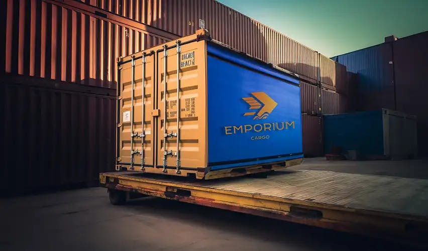 Kontener Emporium Cargo siap untuk melayani Door to Door
