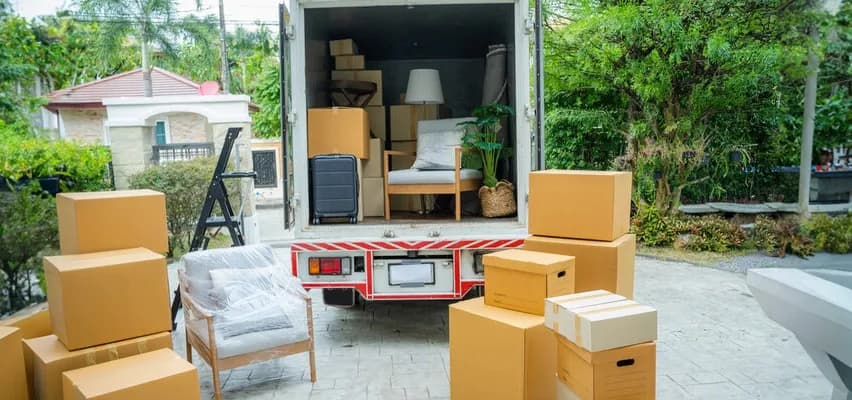 Peralatan rumah yang muat di dalam container 20 ft.